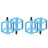 Double DU Bearing Nylon Bicycle Pedals Anti-slip Bicycle Platform Pedals Bike Accessories with Reflector Ultralight Bike Pedals