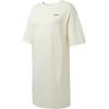 Круглый вырез однотонного повседневного платья с коротким рукавом женские платья Off-White JI5086