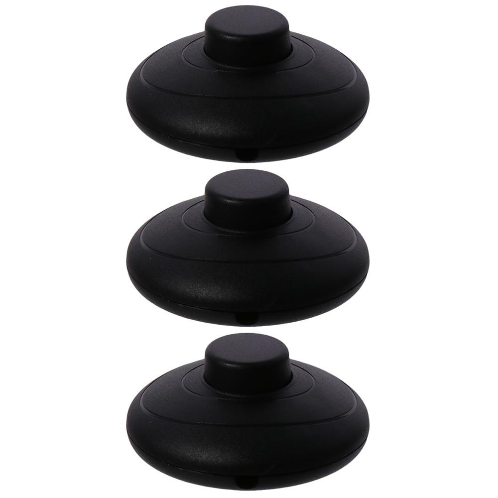 Copper Floor Lamp Foot Switch with Step-on-Button Plastic Foot Switch Fitting Electrician