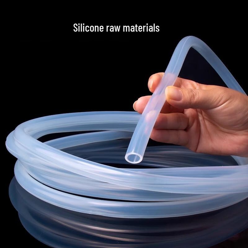 Transparent Silicone Rubber Hose - High Elasticity & Pressure Resistant