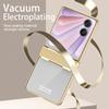 For Honor Magic V Flip 2 Case Electroplating PC Folding Phone Cover