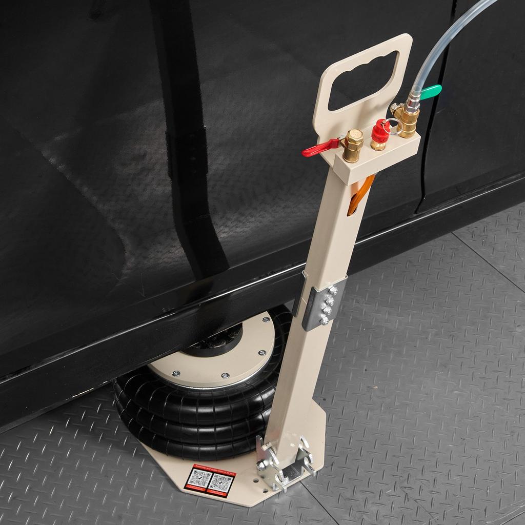 VEVOR Air Jack, 3 Ton Triple Bag Air Jack, Airbag with Six Steel Pipes, Lift Up to 450 mm