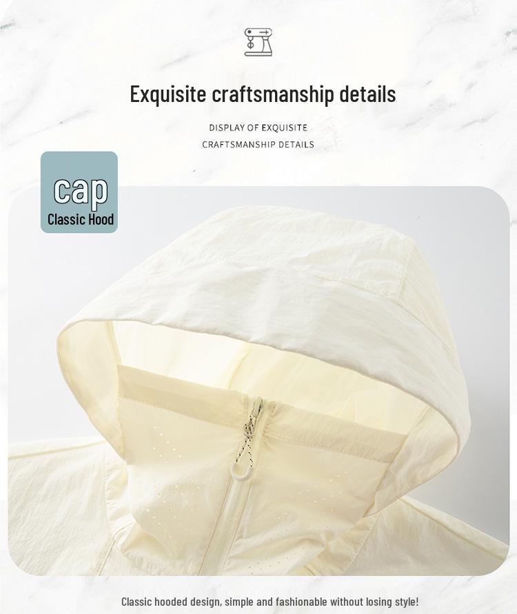 Унисекс Летняя 2025 Солнцезащитная куртка - Легкая, Дышащая, Защита от солнца для мужчин и женщин