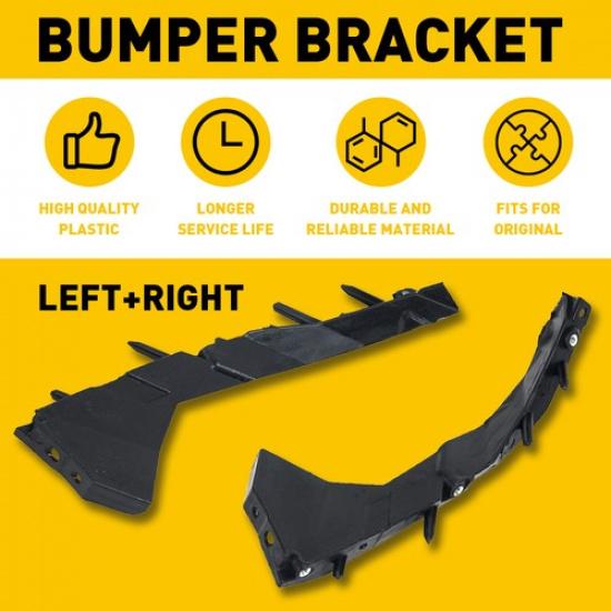 Set Of 2 Left&Right Front Bumper Brackets For 2015- Dodge Charger 68226533A