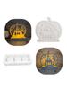 Halloween Pumpkin Candle Holder Mold Flexible Silicone Candlestick Molds Handmade Concrete Planter Cement Molds Decors