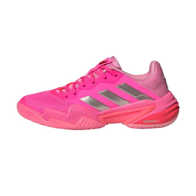 Adidas Barricade 13 Low top Tennis Shoes Women's Bright Pink IH0513