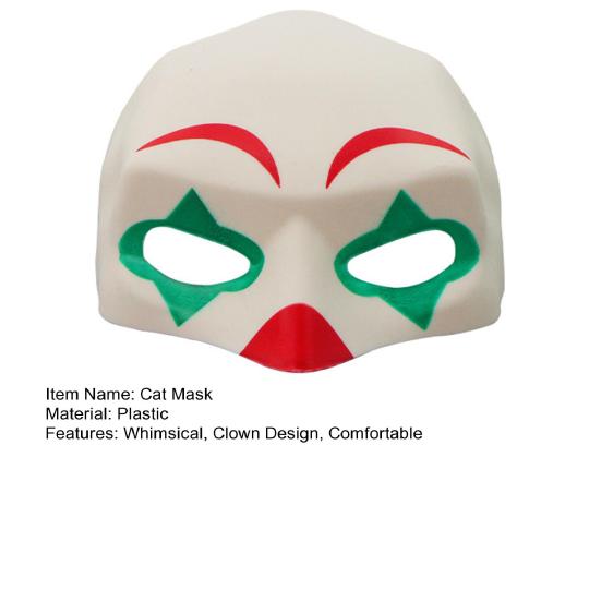 Маска кошки для кошек Героическая кошка-супергерой Маска клоуна Хэллоуин Маскарад Костюм для питомца Уникальный подарок для любителей кошек