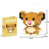 Cartoon Figurine Micro Bricks: Educational Toy for Kids