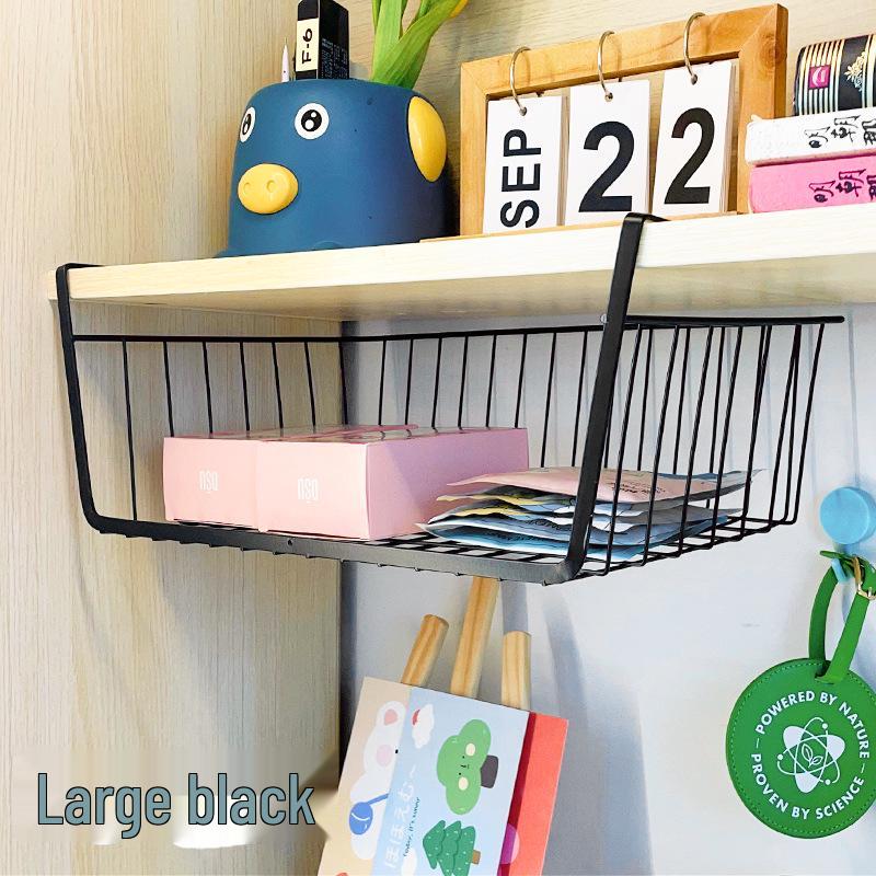 Настенная полка для хранения кухонных принадлежностей: Многоярусная подвесная корзина с держателем для бумажных полотенец и пищевой пленки.