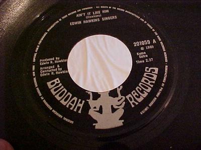 7-дюймовая пластинка EDWIN HAWKINS SINGERS - Ain't It Like Him 201059 Buddah Records 1969 UK Соул/Фанк Б/У