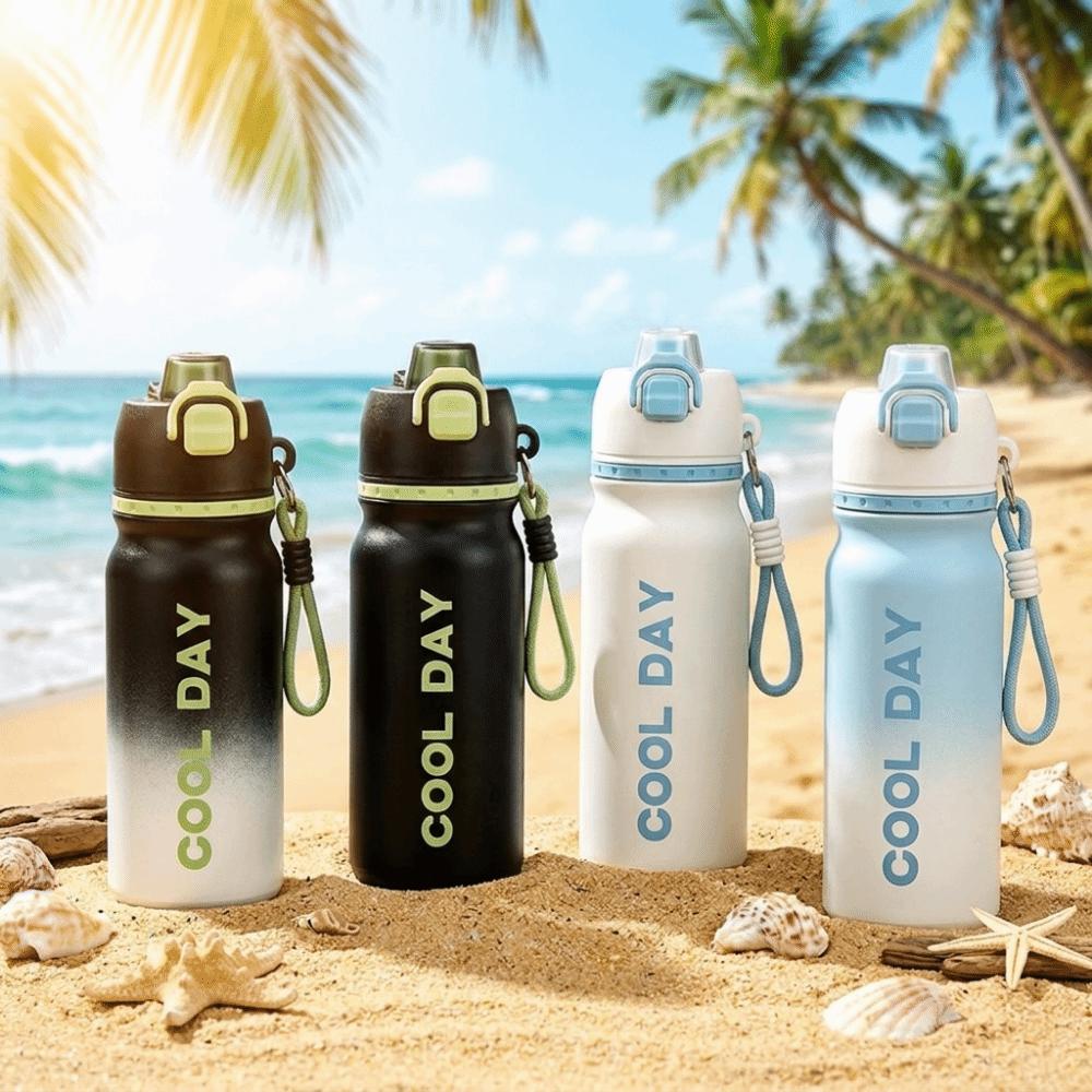 Leakproof Spray Insulated Cup 700M Vacuum Flask Reusable Insulated Water Bottle Gift