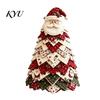 Winter Party Decorations DIY Quilted Christmas Tree Kit, Handmade Fabric Tabletop Decoration, Front Porch Holiday Decor Festive Craft Project for Home