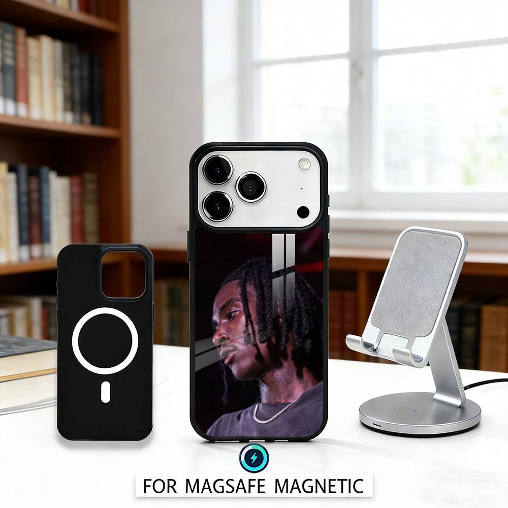 O-OsamaSon R-Rapper Phone Case For iPhone 17,16,15,14,13,12,Pro,Max For Magsafe Magnetic Wireless Charging