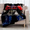 Optimus Prime Theme Printed Blanket - Perfect for Couch, Bed, Travel & Outdoor Use | Machine Washable, Cozy & Durable.
