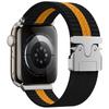 Nylon Watch Band for Apple Watch Series 10 Ultra 9 8 7 SE 6 5 4 3 2 1 46mm 49mm 45mm 44mm 42mm Stripe Design Parachute Buckle Strap