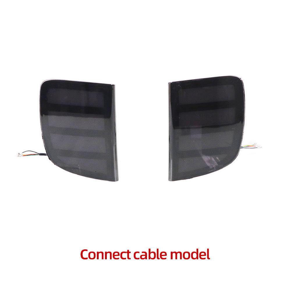 Car LED Taillight Rear Bumper Reflector Lamp For Toyota Land Cruiser LC200 2008 - 2015 Brake Light turn signal fog lamp