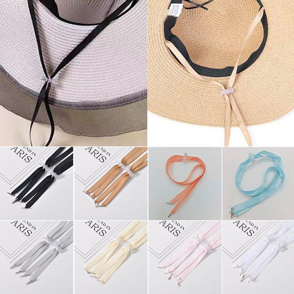 5 шт. Регулируемая веревка для шляпы, ветровой шнур, съемный шнур для подбородка, новая ветрозащитная шляпа, ремешок для шляпы
