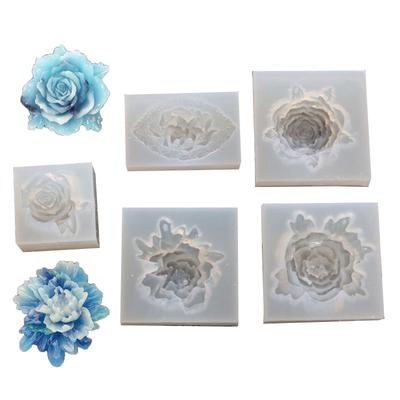 Силиконовая форма для мыла в форме цветка Силиконовые формы для мыла из эпоксидной смолы своими руками Глиняная форма Силиконовые формы для мыла Силиконовый материал