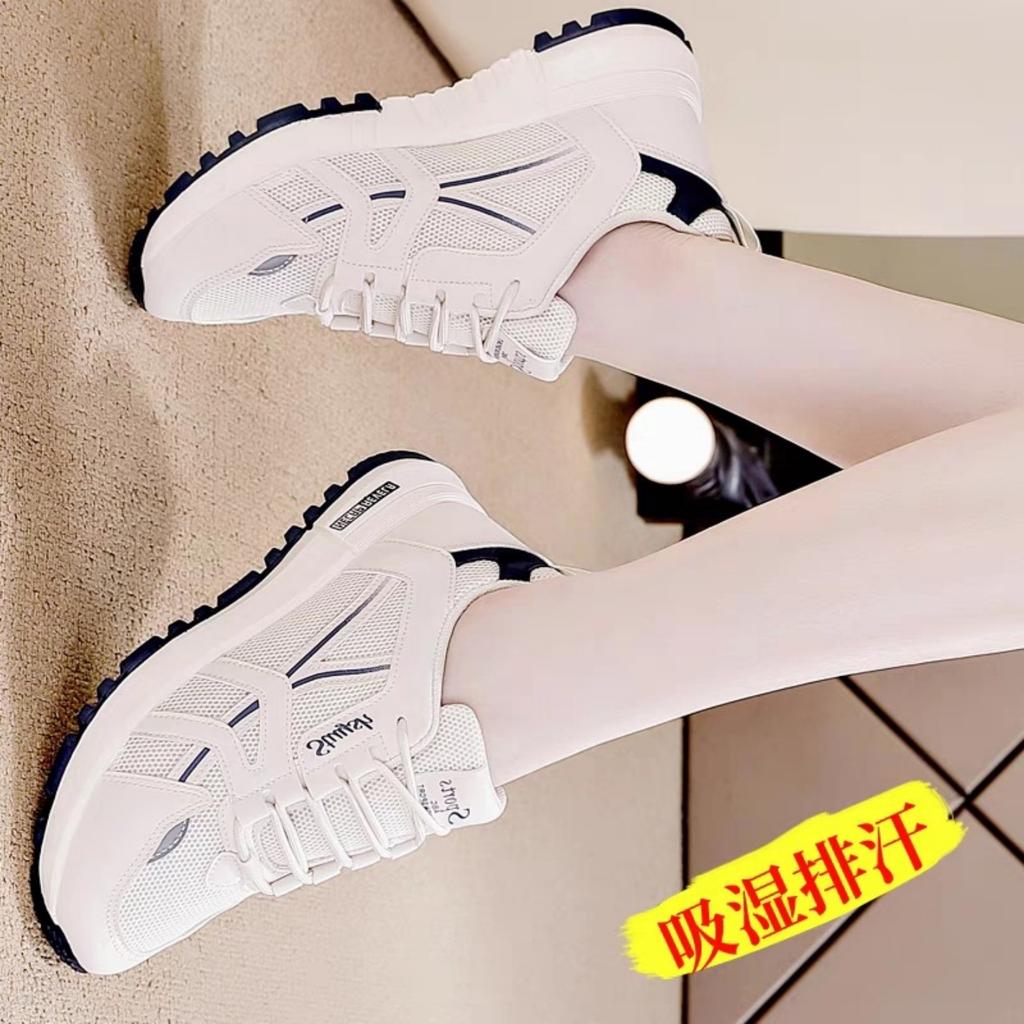 Sports shoes summer new mesh shoes breathable mesh casual soft-soled running shoes