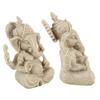 Sandstone Resin Indian Ganesha Elephant God Statue Fengshui Buddha Sculpture Home Decor Crafts