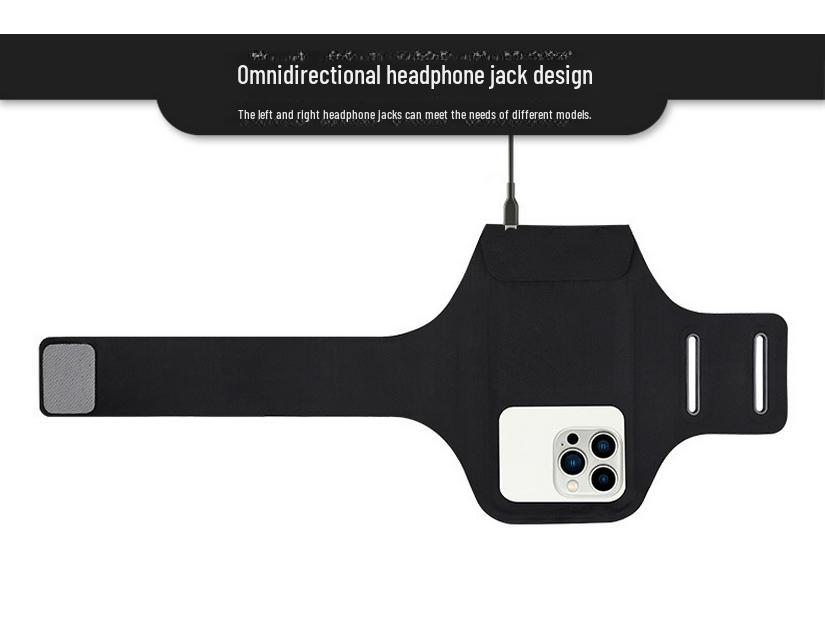 Унисекс спортивная сумка на руку для бега на открытом воздухе для мобильных телефонов 6,8 дюйма