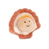 Jellycat Серия «Животные» Еда Вкусные морепродукты Гребешки Кукла-спутник Плюшевая кукла Высота 8 см