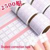 Многофункциональная корректирующая лента для учеников начальной школы - Пиньинь, Тянь Цзы Гэ, Ми Цзы Гэ и английские исправления, Без следов