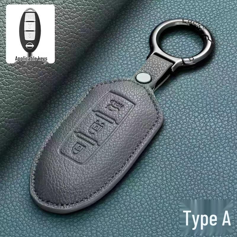 Чехлы для ключей Dongfeng Nissan: Sylphy, Teana, Qashqai, X-Trail, Tiida, Классика 14-го поколения, Murano, Kicks, Sunny.
