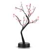 Artificial Cherry Blossom Tree Light for Decor Indoor 36 Light Cherry Flower Tree USB and Battery