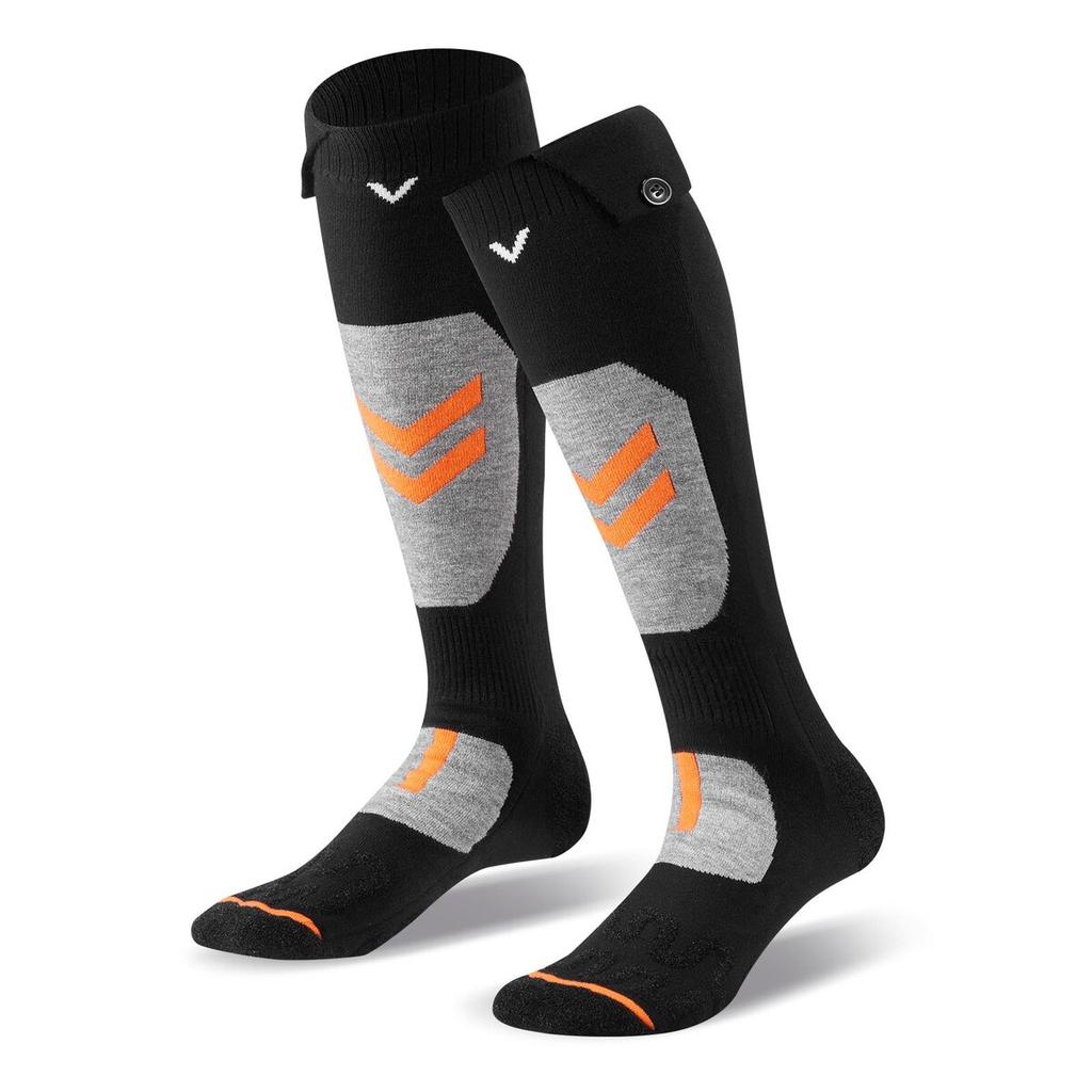 Heated Socks, Small Size, 5000mAh Battery Rechargeable Heating Socks with 4 Heating Levels, Electric Heated Sock with APP Control for Men Women, Foot