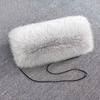 1Pc Keep Warm Two-Sided Faux Fur Halter Thickening Plush Hand Warmer Double-deck Plush Fur