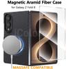 Magnetic Case for Samsung Galaxy Z Fold 8 Aramid Carbon Fiber Cover Ultra Thin Lightweight Armor Protective Cover Fold 8 Wide