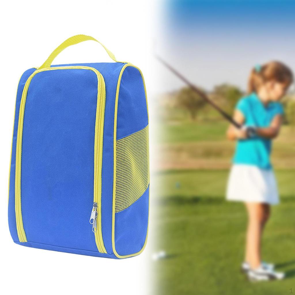 Сумка для обуви для гольфа, переносное оборудование, большая вместимость, сумка для переноски обуви для бега и кемпинга