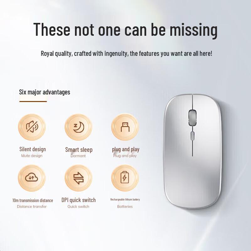 Mige 2.4G Wireless Gaming & Office Mouse