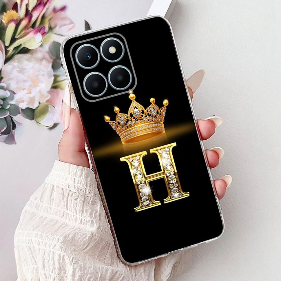 Чехол для Honor X6a Чехлы Модные Буквы Мягкий Тонкий Чехол для Телефона Для Honor X6a X6B X 6A 4G WDY-LX1 WDY-LX2 Задняя Крышка
