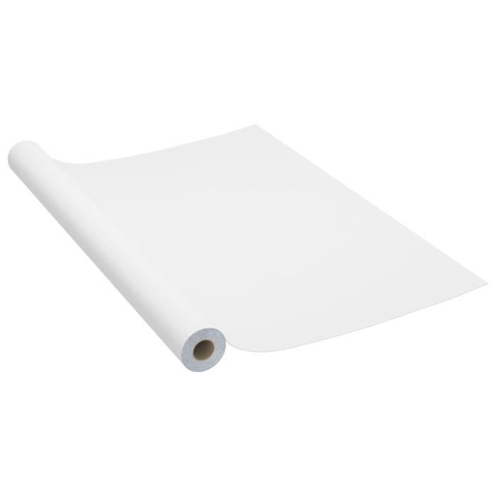 Self-adhesive Films for Furniture - VIDAXL - White - PVC - 500x90 Cm