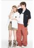 Hello Hipanda, Panda Simple Daily Cool Breathable Loose Shirt Couple