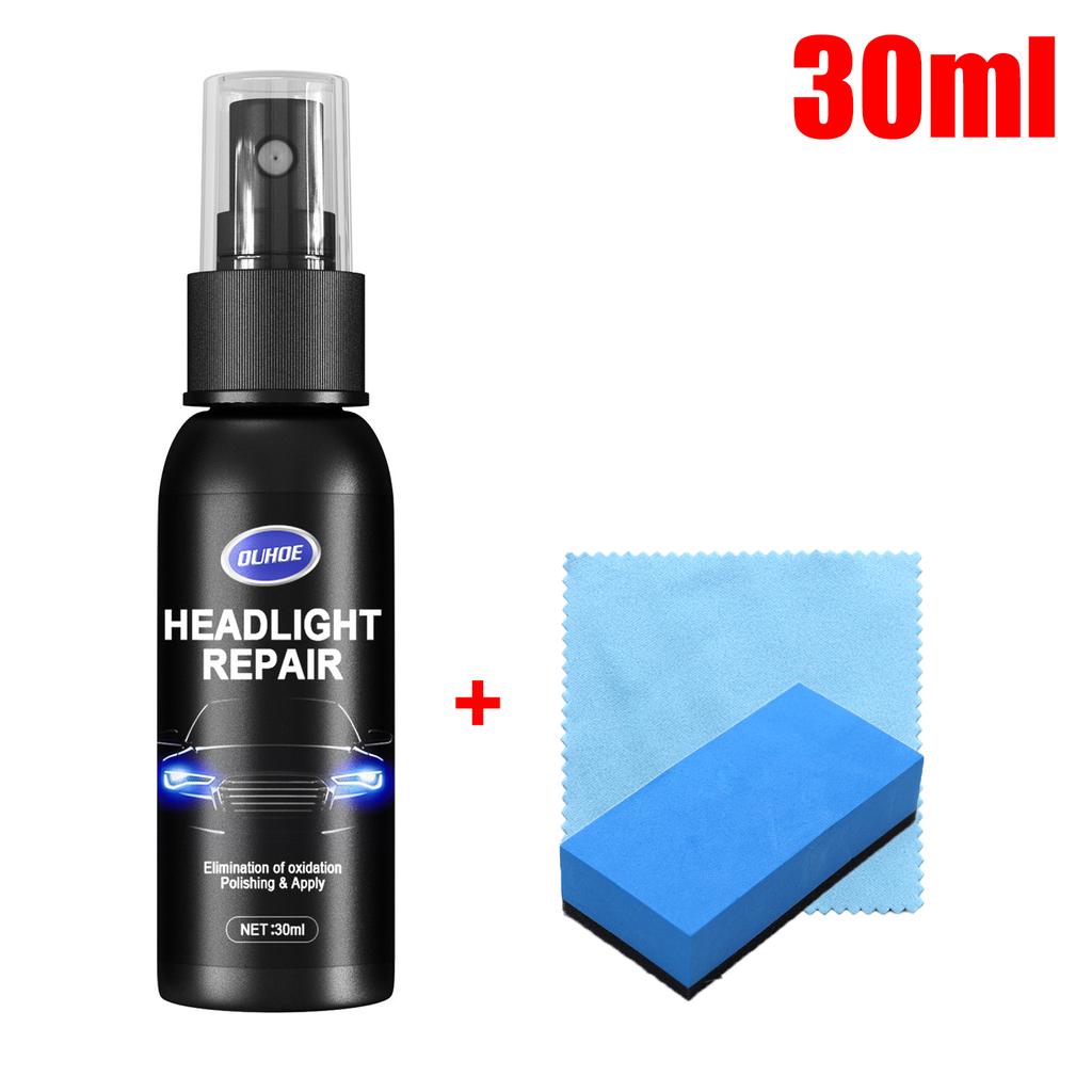 Жидкость для восстановления автомобильных фар, удаляющая окисление, грязь, царапины, полировку и ремонт автомобильных фар, набор для восстановления жидкости