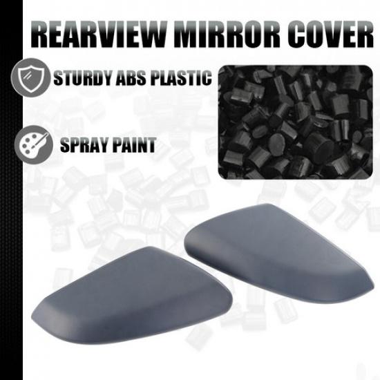 Left +Right Side Mirror Cover Caps Door Rearview Cover For Honda Civic 2016-