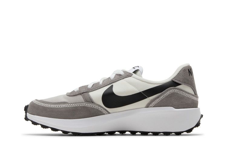 Nike Вафли Nav Призрачный Черный Плоский Оловянный Белый