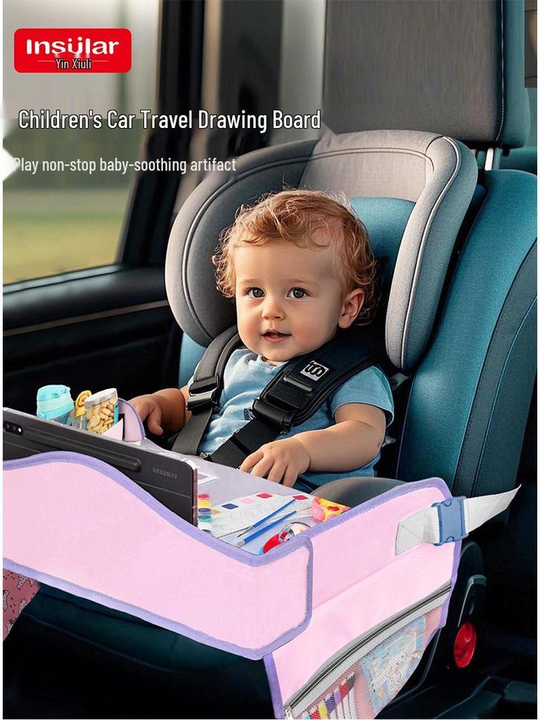 Детская портативная дорожная доска для рисования - стираемая белая доска и доска для обводки