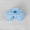 New Candy Bowknot Hair Claw Clips Women Girls Matt Plastic Big Bow Ponytail Holder Hair Clamps Crab Barrettes Hair Accessories