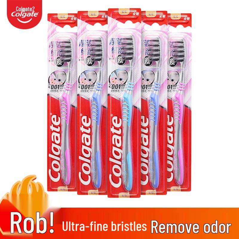 Зубная щетка Colgate Super Clean Slim с мягкой щетиной