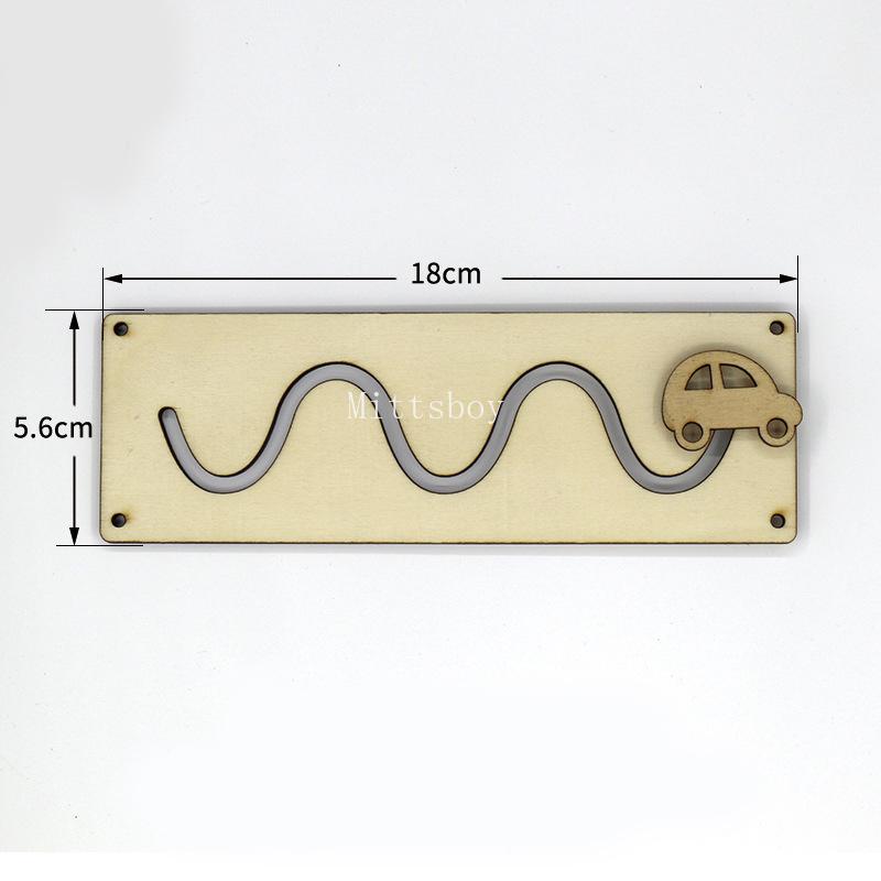 Бизиборд Аксессуары Монтессори Деревянная Игрушка Ключ Замок Переключатель Слайды Пайетки Развивающая Игрушка Раннее Обучение Тренировочная Игрушка Подарки