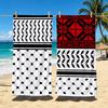 Art Hattah Keffiyeh Kufiya Towel Towel Soft Pool Gift For Travel Gym Shower Camping Quick Dry Sports Large Beach Towels