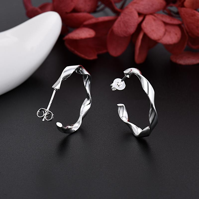 Милые серьги-гвоздики из стерлингового серебра 925 пробы для женщин, модные свадебные дизайнерские украшения, Рождественский подарок, МОДНЫЕ