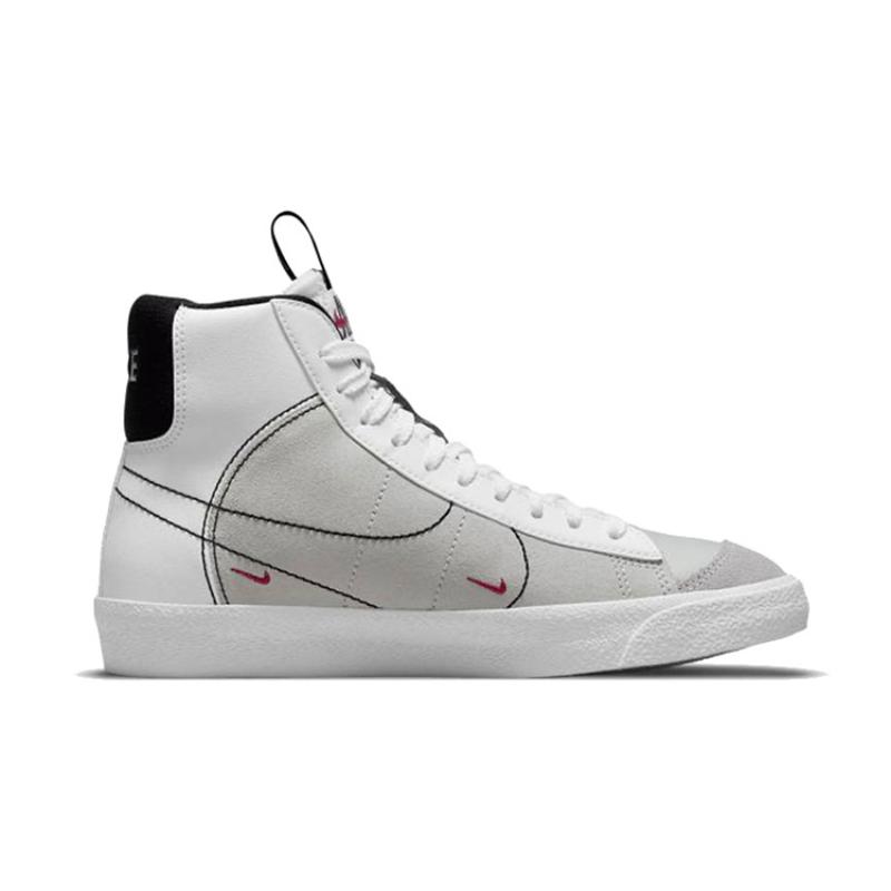 Nike Кроссовки Blazer Mid 77 SE GS White Rush Maroon DH8640-101