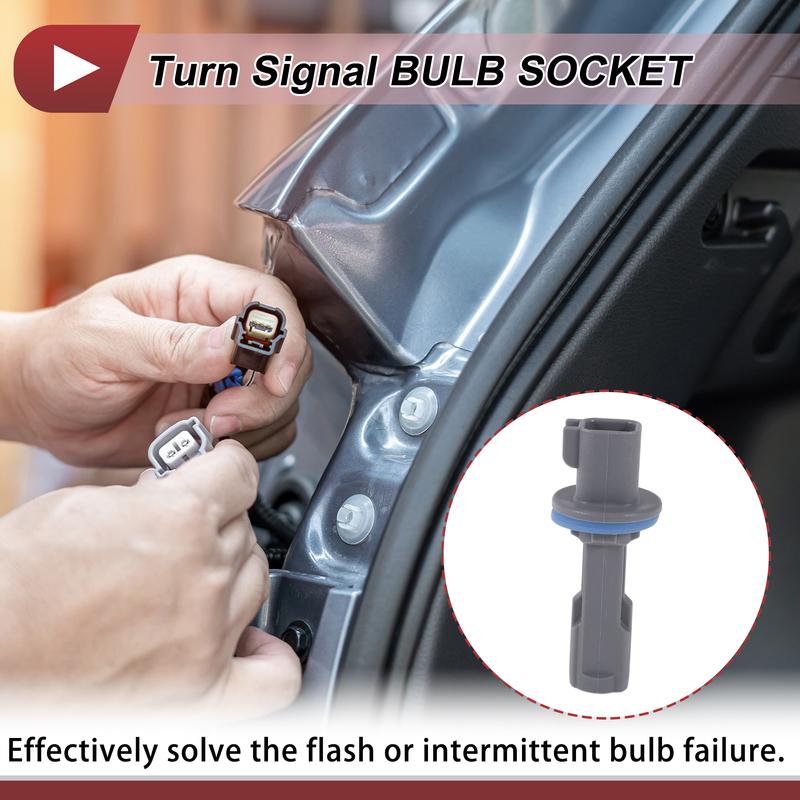 X Autohaux Turn Signal Light Bulb Socket for Ford F-250 Super Duty 2017-2024 No.BB5Z13411A
