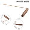 99.9% Pure Copper Dowsing Rods with Wooden Handles for Lost Item Search