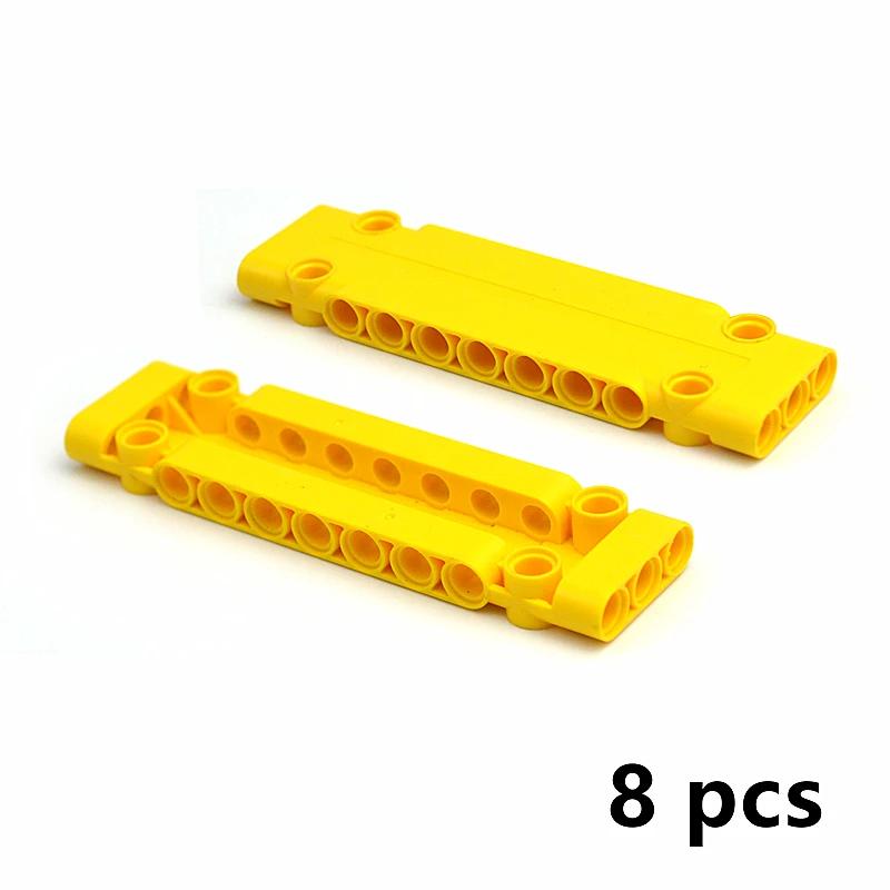 Детали MOC Brick Works Совместимы со всеми брендами Технические детали 64782 15458 Плоская панель 1x5x11 1X3X11 Механические строительные блоки Автомобиль